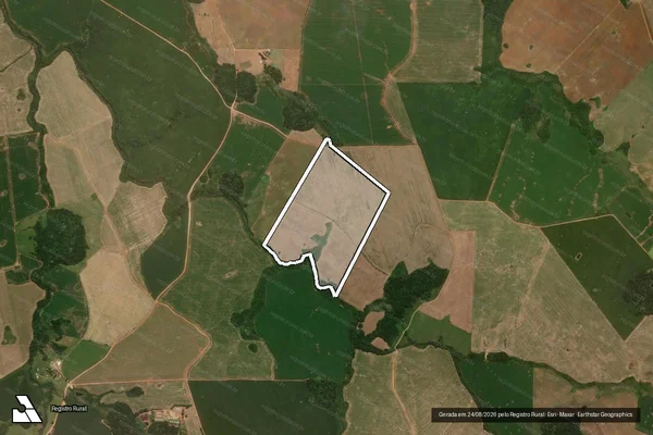 Imagem de satélite de PINHEIRINHO OU FAZENDA DOS CALDAS - PINHEIRINHO OU FAZENDA DOS CALDAS em Pinhão - PR