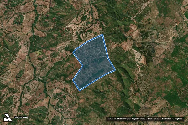 Imagem de satélite de FAZENDA PAI JOAQUIM em Crixás - GO