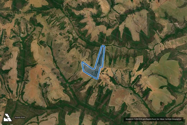 Imagem de satélite de FAZENDA CAMPO BELO L. D. SÃO DOMINGOS em Caiapônia - GO
