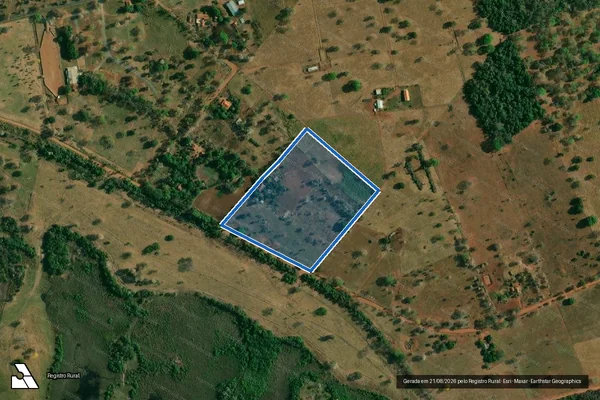 Imagem de satélite de Chácara 236 ? Vila Guanandy - Parcela 1 em Aquidauana - MS