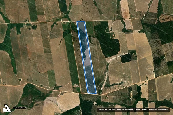Imagem de satélite de PROJETO DE ASSENTAMENTO BARRA NORTE ? Lote 12 - Parte 1 em Novo Mundo - MT