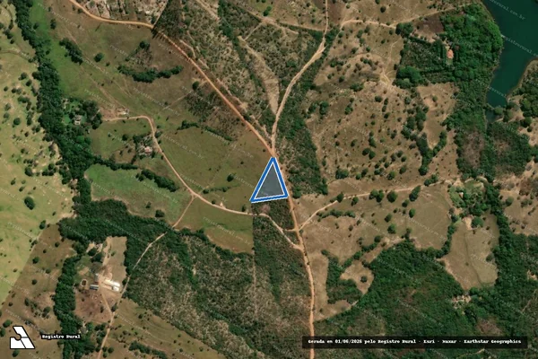 Imagem de satélite de Fazenda Corumba - Gleba B em Luziânia - GO
