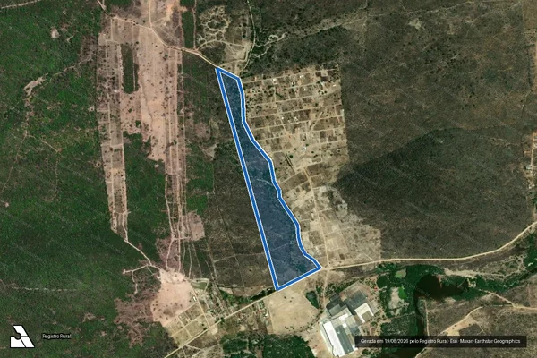 Imagem de satélite de FAZENDA SÃO BERNARDO - PARCELA 08 em São Caitano - PE