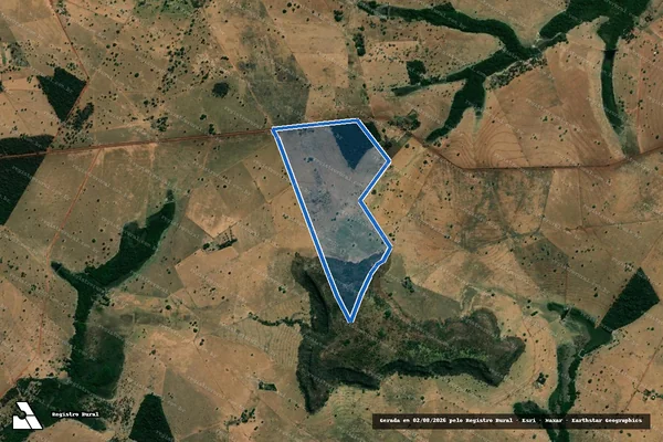 Imagem de satélite de FAZENDA BARRO PRETO - FAZENDA BARRO PRETO - PARCELA 1 em Caçu - GO