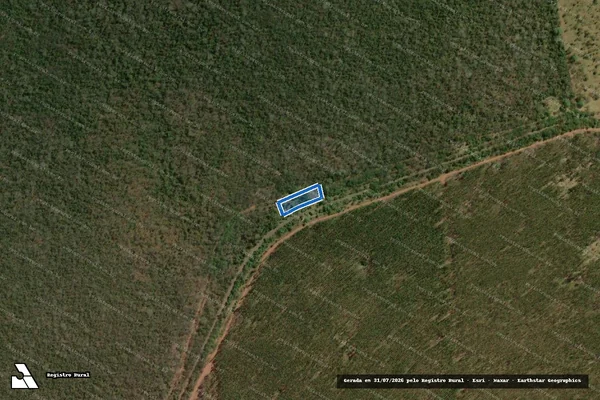 Imagem de satélite de FAZENDA RODEIO - SPU ? Área 04 em Três Lagoas - MS