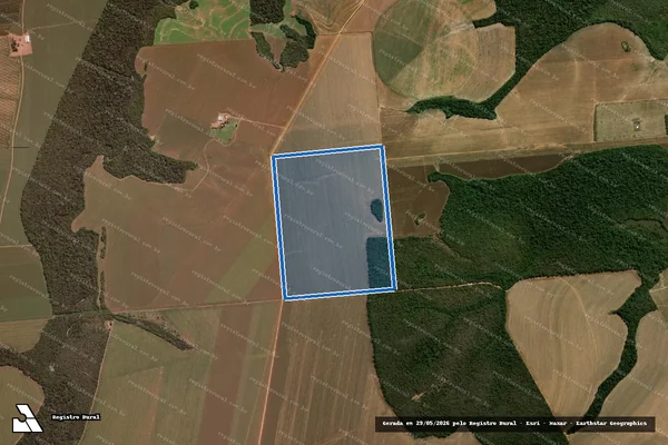 Imagem de satélite de FAZENDA CONDOR - PARTE-01 em Sorriso - MT