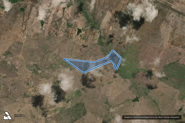 Imagem de satélite de FAZENDA SÃO FRANCISCO - GLEBA 12 em Baixa Grande - BA