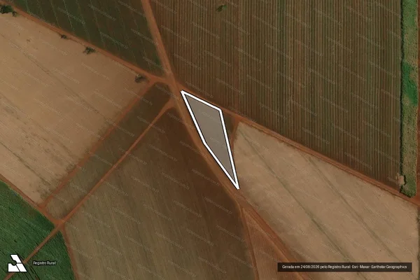 Imagem de satélite de Fazenda Lagoa Gleba B - Fazenda Lagoa Gleba B2 em Morro Agudo - SP