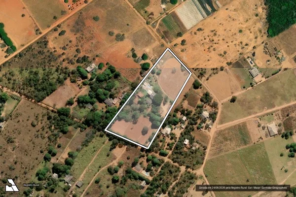 Imagem de satélite de FAZENDA MARIA TEODORA E COIVANCA - CHÁCARA 55 em Novo Gama - GO