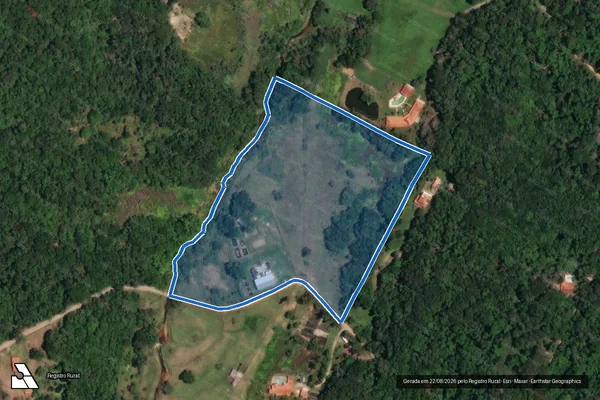 Imagem de satélite de ÁREA - M-133 - Parcela 1 em Bofete - SP