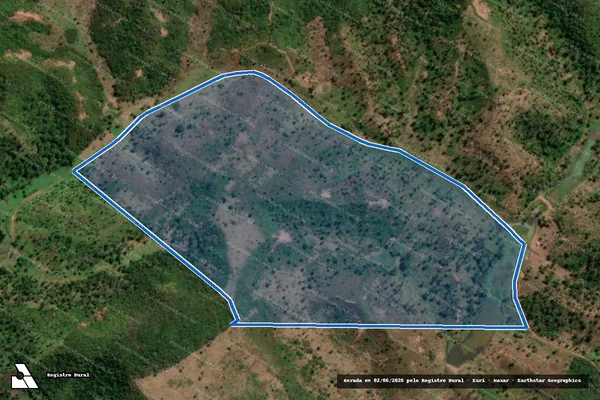 Imagem de satélite de FAZENDA LUVEFIL - Parcela 1 em Esperantinópolis - MA