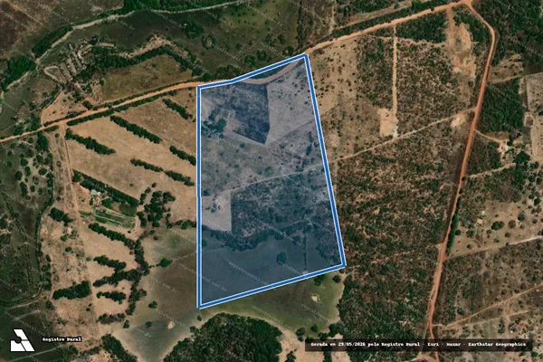Imagem de satélite de PA AGUA FRIA ? LOTE-87 - LOTE-87 em Formosa - GO
