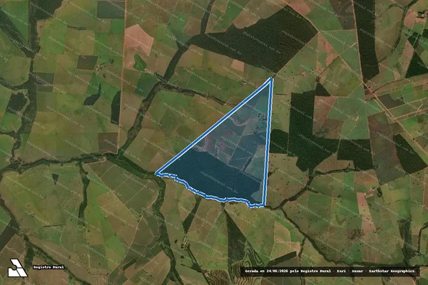 Imagem de satélite de FAZENDA VERA LUCIA - Única em Umuarama - PR