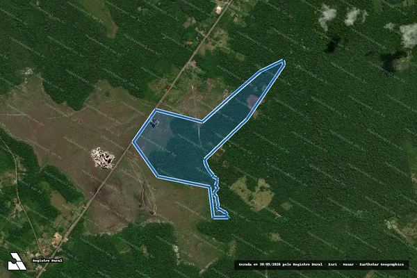 Imagem de satélite de FAZENDA JOEL - Parcela 1 em Baião - PA