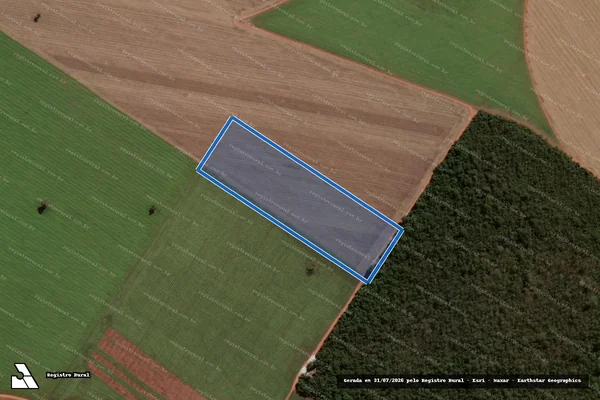 Imagem de satélite de FAZENDA CONCEIÇÃO DO TURVO em Jandaia - GO