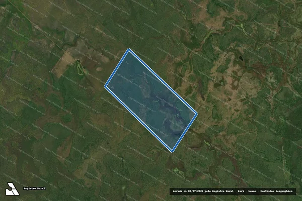 Imagem de satélite de Fazenda São José (Área 01) - Parte 1 em Corumbá - MS