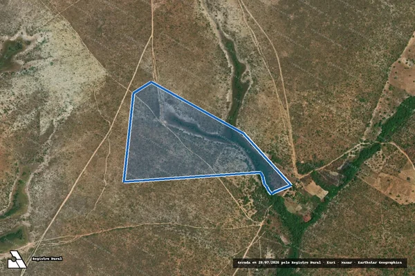 Imagem de satélite de Parte 07 da Fazenda Campina, Lote 28, Loteamento Jalapão, Gleba 5, 2ª Etapa - Parte 07 da Fazenda Campina, Lote 28, Loteamento Jalapão, Gleba 5, 2ª Etapa em São Félix do Tocantins - TO