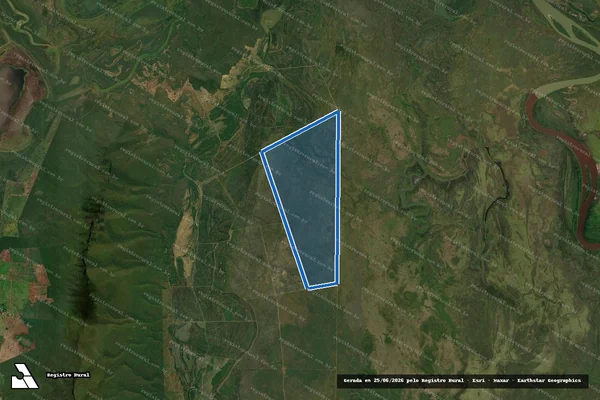 Imagem de satélite de Fazenda Água Verde ? Gleba A - Fazenda Água Verde ? D em Corumbá - MS
