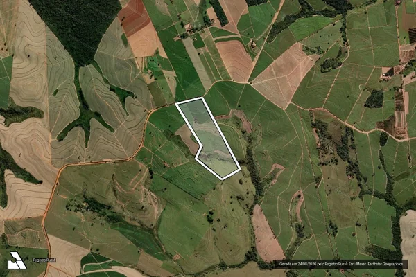 Imagem de satélite de FAZENDA SANTA CRISTINA - GLEBA 03 em Alto Alegre - SP