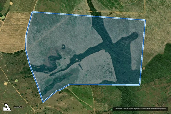 Imagem de satélite de FAZENDA SÃO JOÃO - 001 em Açailândia - MA