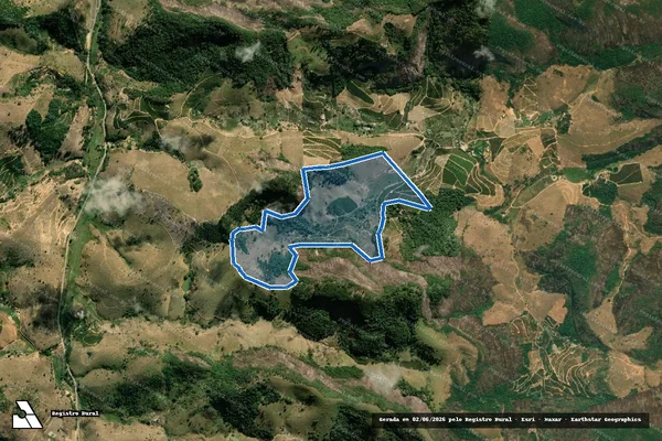 Imagem de satélite de Fazenda Dois Irmãos - Gleba em Pancas - ES