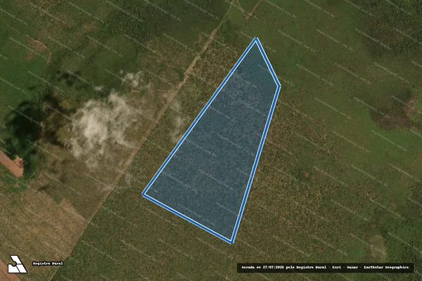 Imagem de satélite de FAZENDA ALVORADA I E II em Loreto - MA