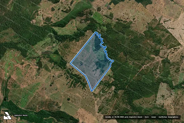 Imagem de satélite de FAZENDA RECANTO TAMBURI / Parte 1 em Poconé - MT