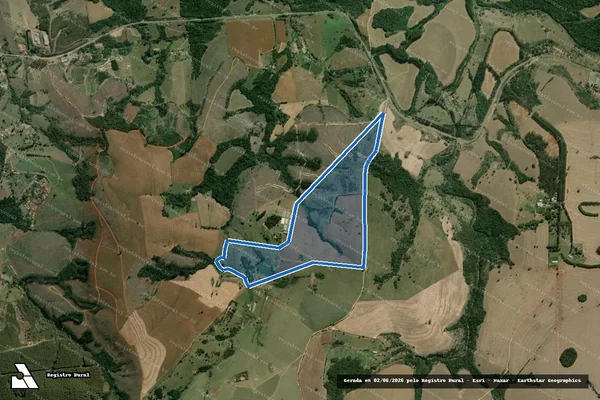 Imagem de satélite de Fazenda Figueira do Morungava - PARTE 2 em Sengés - PR