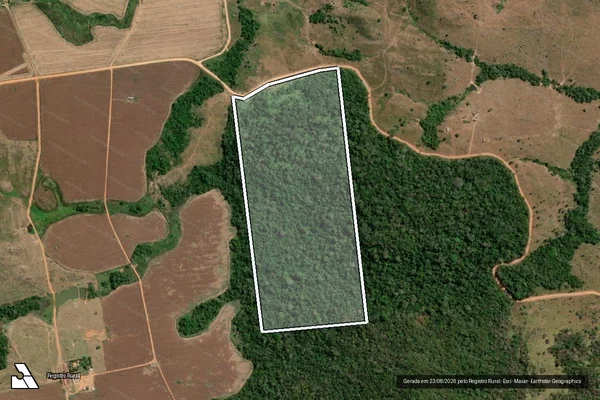 Imagem de satélite de Agropecuária São Cristovão - Gleba B em Nova Monte Verde - MT