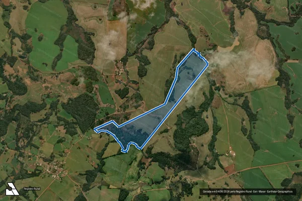 Imagem de satélite de FAZENDA CURRAL DE PEDRA - SARA em Muitos Capões - RS