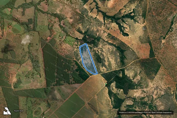 Imagem de satélite de Fazenda Boa Sorte - Gleba 2 em Morro da Garça - MG