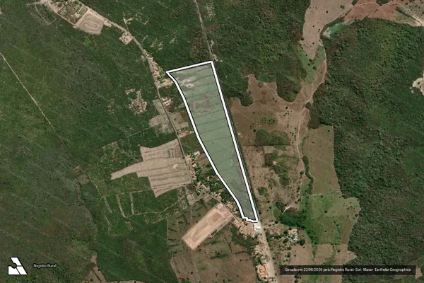 Imagem de satélite de LAGOINHA E BOM PRINCÍPIO - PARTE 02 em São Bernardo - MA
