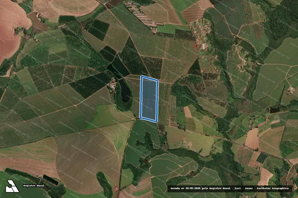 Imagem de satélite de Sítio Campestre - Sítio Campestre em Mogi Guaçu - SP