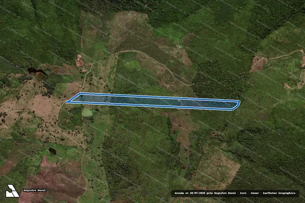 Imagem de satélite de FAZENDA CEDRO - Parte 30 em Exu - PE