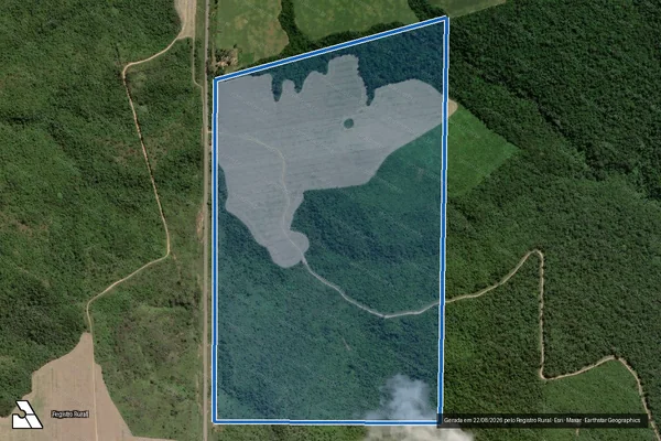 Imagem de satélite de FAZENDA SAO JOSE - Parcela 1 em Dom Eliseu - PA