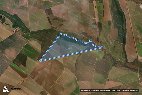 Imagem de satélite de Fazenda Vitória - 41 em Primavera do Leste - MT