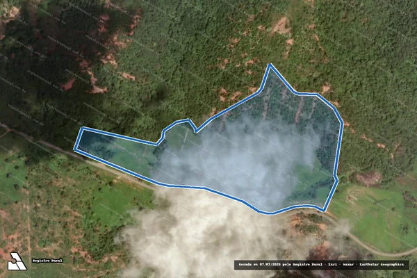 Imagem de satélite de FAZENDA NOVO HORIZONTE em Alpercata - MG