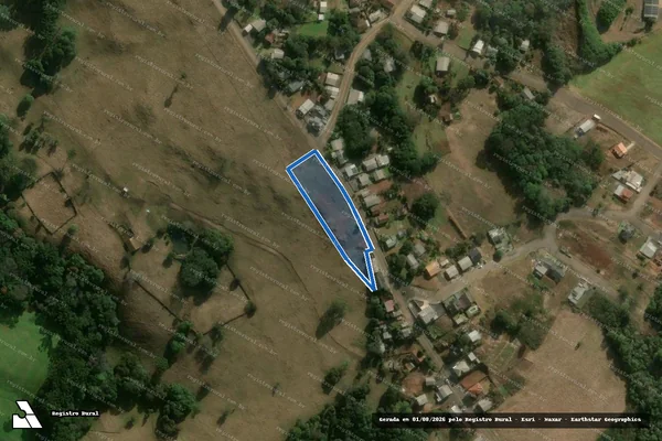 Imagem de satélite de Fazenda Da Ramada - PARCELA 03 em Erval Velho - SC