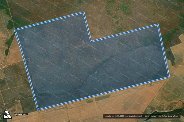 Imagem de satélite de FAZENDA TERRA SANTA - 001 em Santa Maria das Barreiras - PA