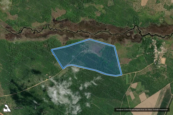Imagem de satélite de Rancho Ouro Verde / Parte 1