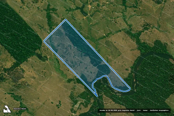 Imagem de satélite de FAZENDA BOM JESUS – LOTES 25 E 26 DA GLEBA 53 E LOTES 23,24,25 E 26 DA GLEBA 53A DO PIC PADRE ADOLPHO ROHL SETOR COLINA VERDE em Jaru - RO