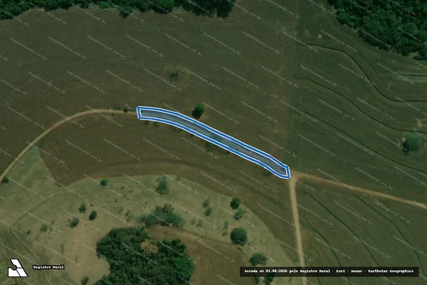 Imagem de satélite de FAZENDA SÃO SEBASTIÃO - GLEBA C-ESTRADA em Sertanópolis - PR