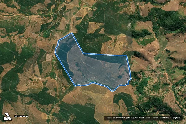 Imagem de satélite de Fazenda Bela Vista - GLEBA A em Colatina - ES