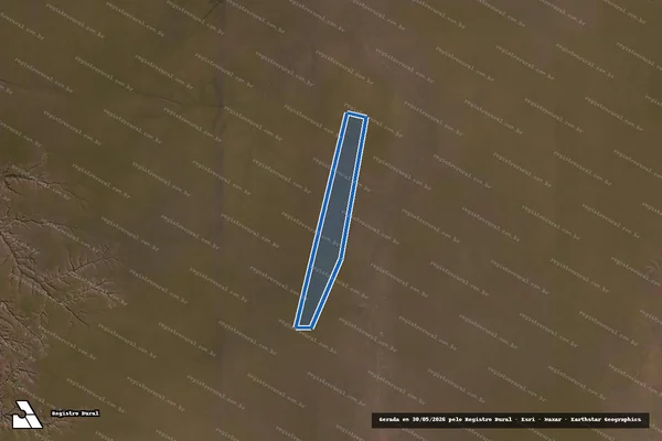 Imagem de satélite de FAZENDA GUARIBAS - Parte 1 em Guaribas - PI