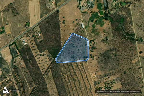 Imagem de satélite de COUTO DISTRIBRUIÇÃO - Parcela 1 em Santa Maria da Vitória - BA