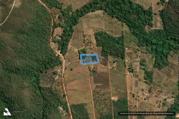 Imagem de satélite de P.A. CONTAGEM ? ÁREA COMUNITÁRIA I - Parte 1 em Brasília - DF