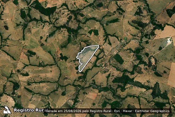 Imagem de satélite de FAZENDA CONCEIÇÃO - 001 em Mossâmedes - GO