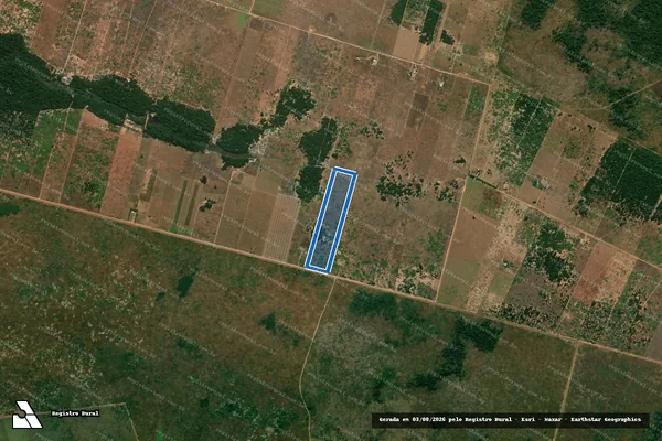 Imagem de satélite de Lote – 22 – PDS -RIO JATOBÁ / LOTE – 22