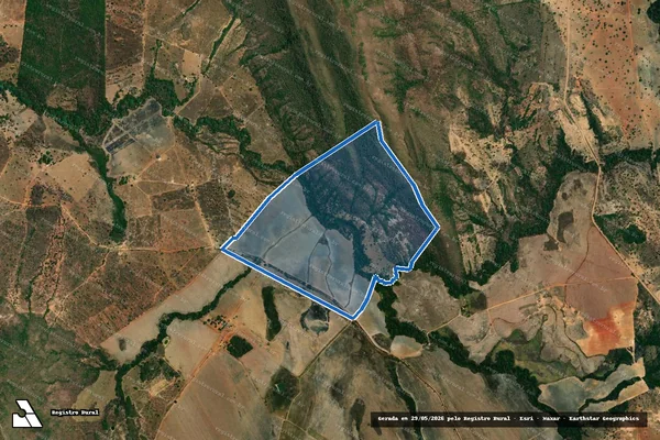 Imagem de satélite de FAZENDA ÁGUA DOCE - Parte 1 em Formosa - GO
