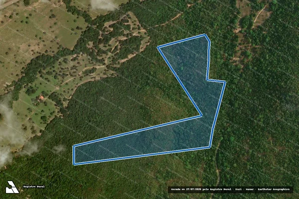 Imagem de satélite de Fazenda Boa Esperança - 001 em Jussara - GO